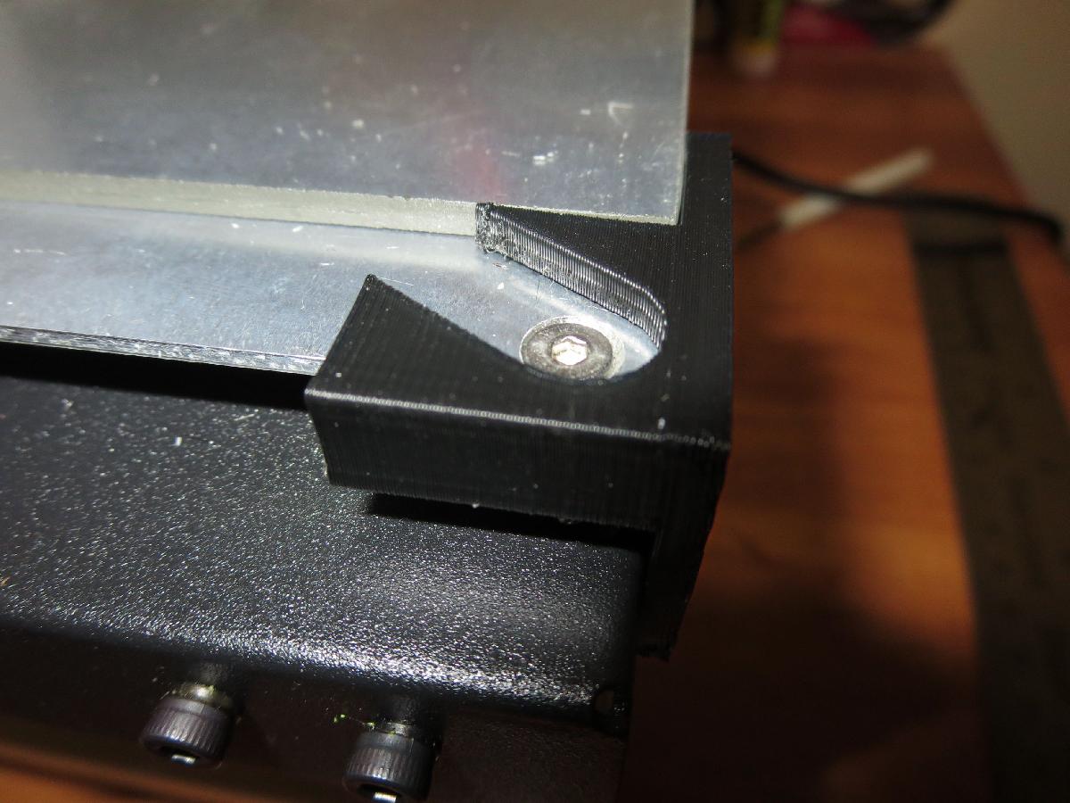 Clipes para cama de vidro da impressora 3D Monoprice MP Select Mini