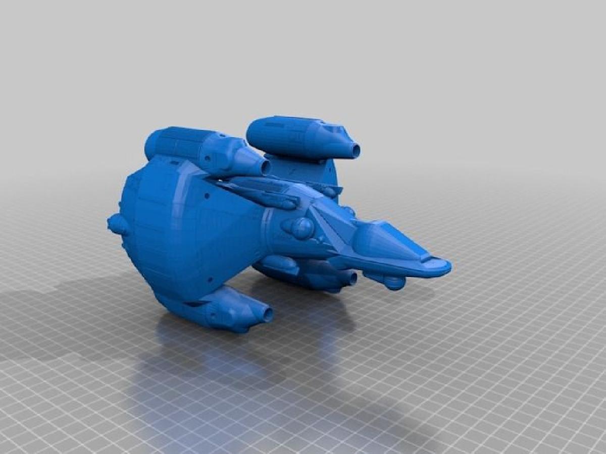 O Ultimo Combatente Estelar (Hi Poly) Gunstar