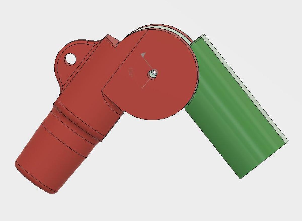 Adaptador dobravel para rede de aterrissagem telescopica