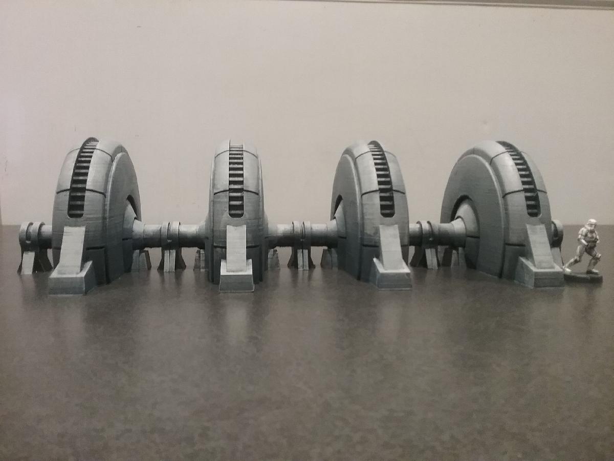 gerador de escudo de Hoth do Star Wars Legion