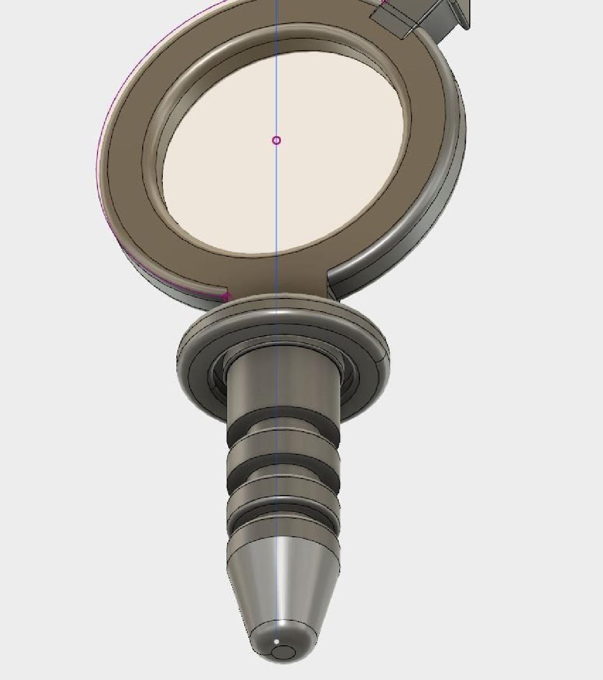 Tampa do medidor de oleo