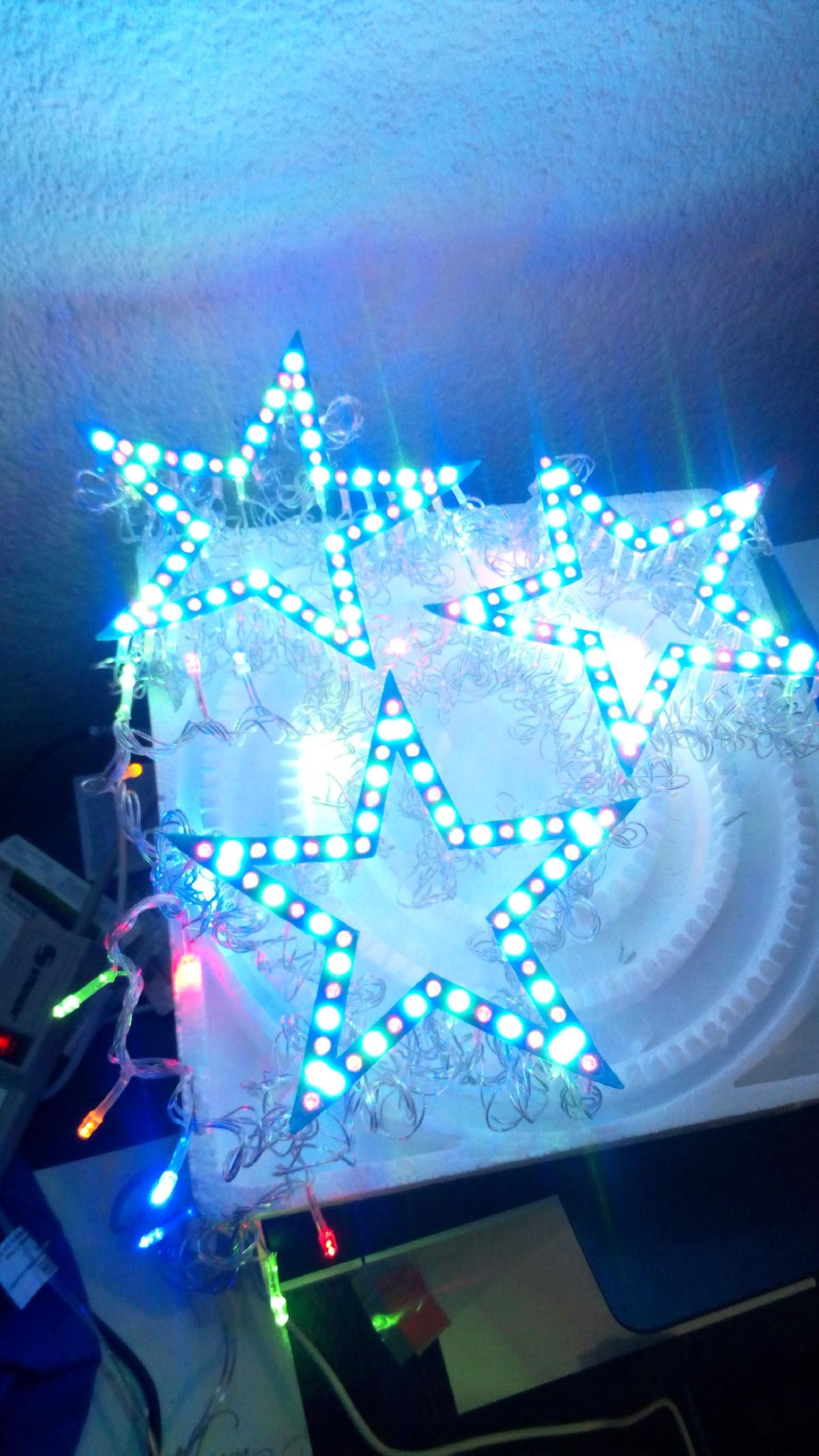 Estrela para serie de luzes de Natal muito legal