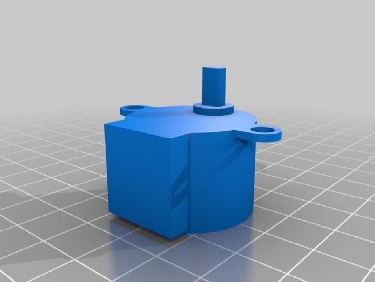 Motor de Passo   28BYJ 48   Para Design CAD e Corte
