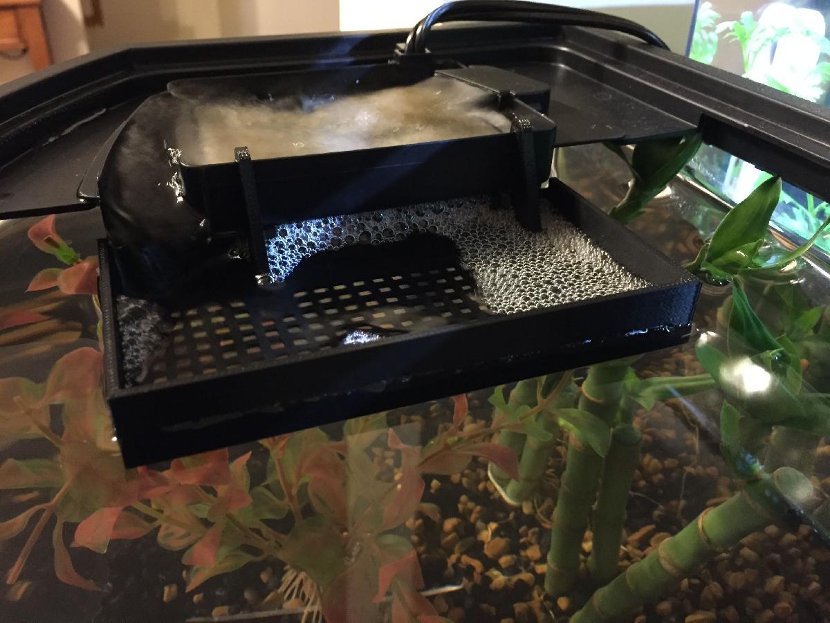 Baffle de Saida do Filtro de Aquario