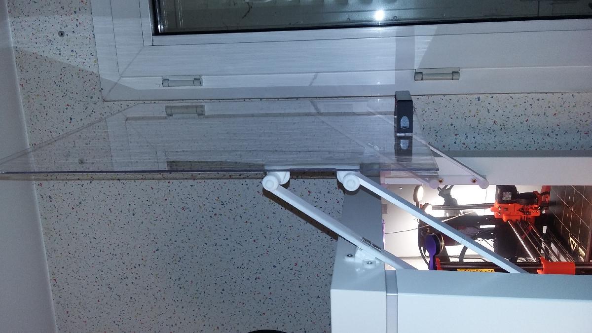 Abertura superior Ikea Lack Enclosure reforcada