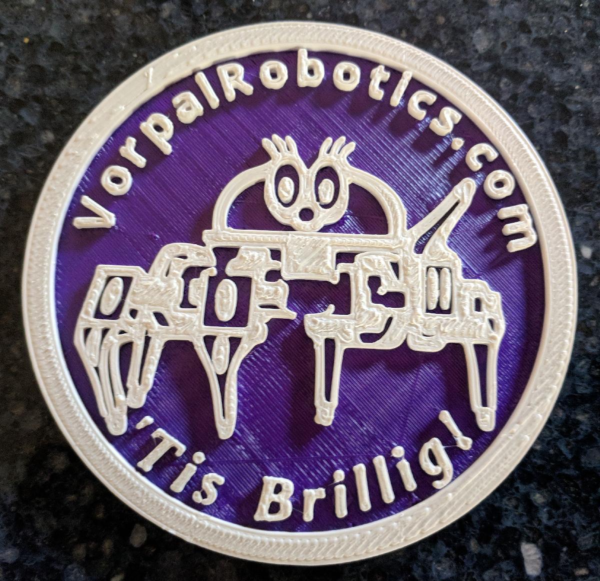 Montanha russa Vorpal Hexapod/Magneto de Quadro Branco