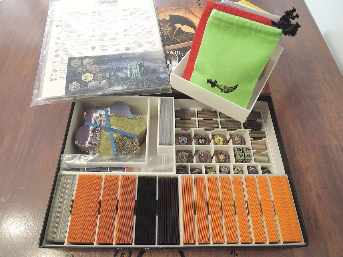 Mage Knight: Jogo de Tabuleiro   Inserto da Caixa (Alem de todas as expansoes)
