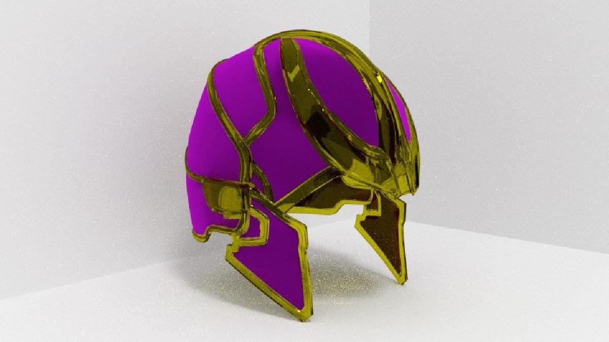 Capacete do Thanos MCU