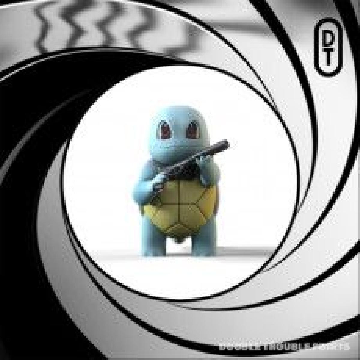 Squirtle James Bond