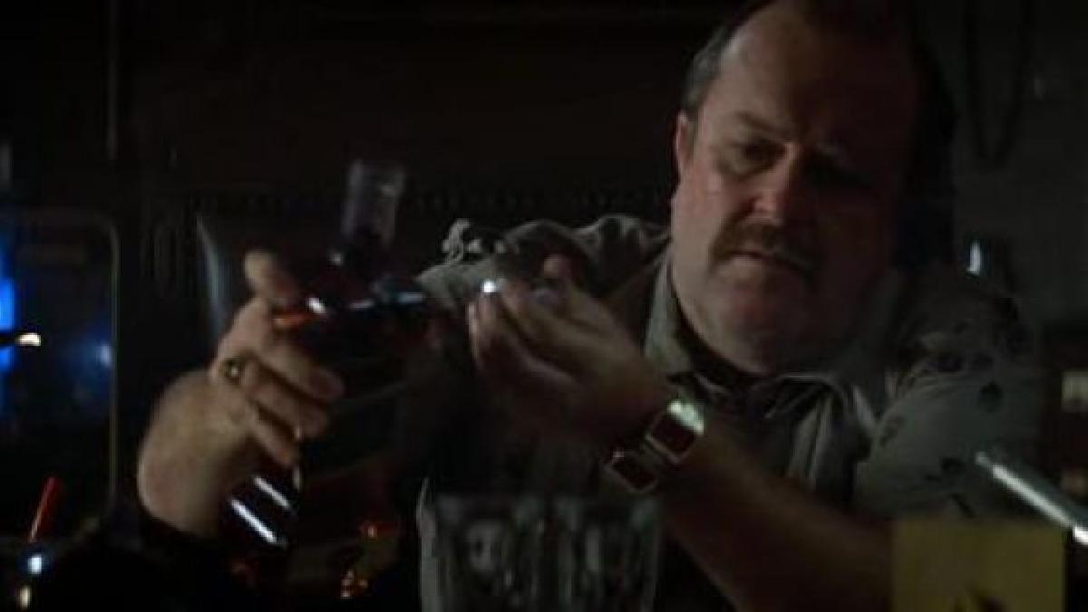 Garrafas de Johnnie Walker do Blade Runner