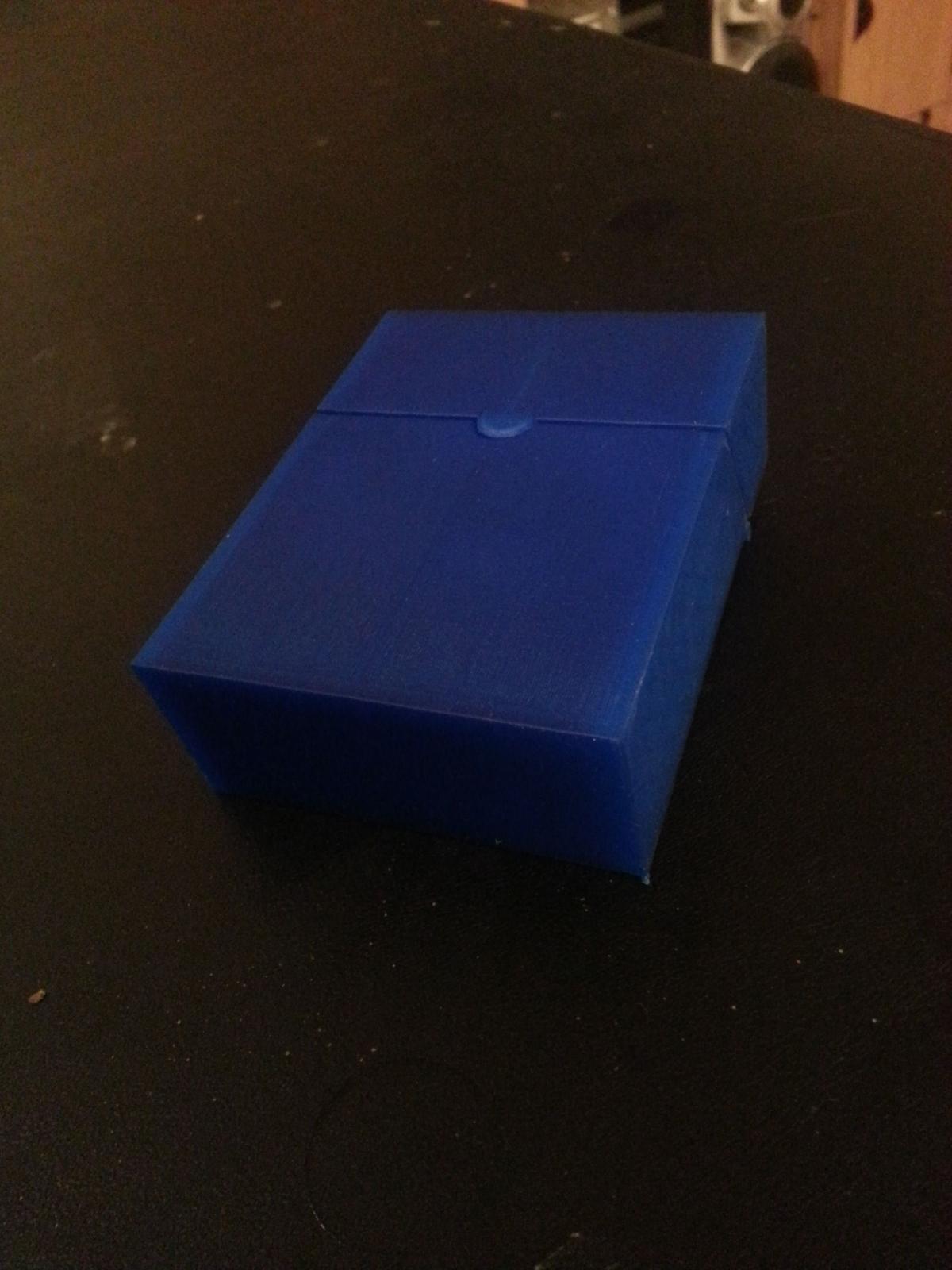 Caixa de cigarro/suporte da bateria articulado impressão única 