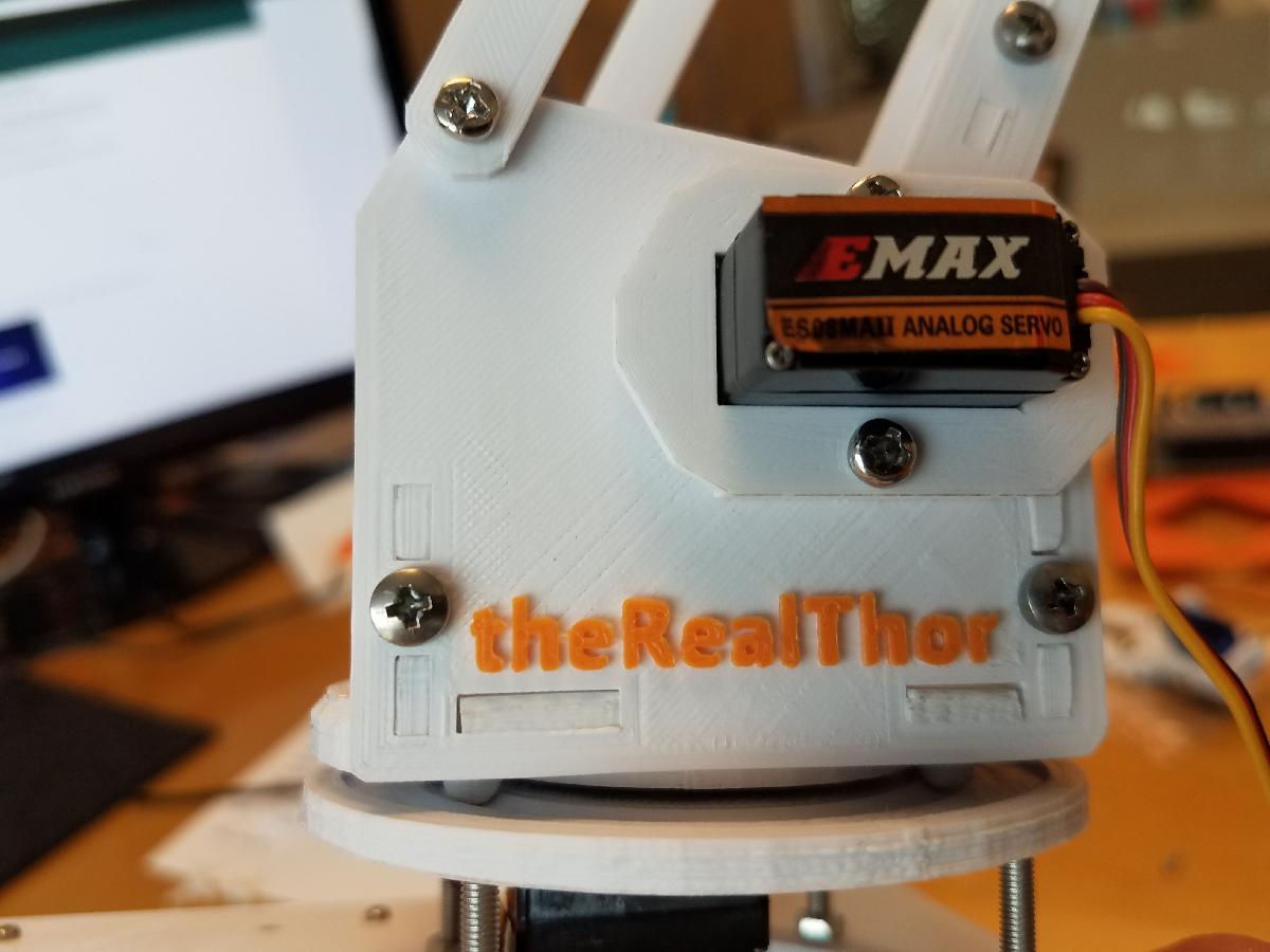 Placa Inferior Melhorada com Rolamento meArm