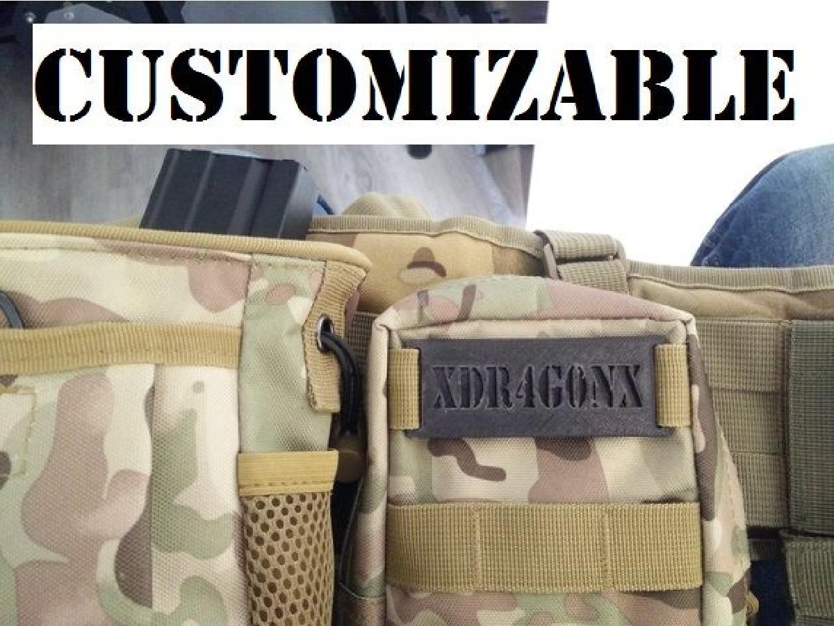Tag de nome Molle   personalizável