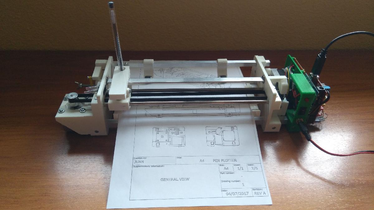 Plotter de caneta A4