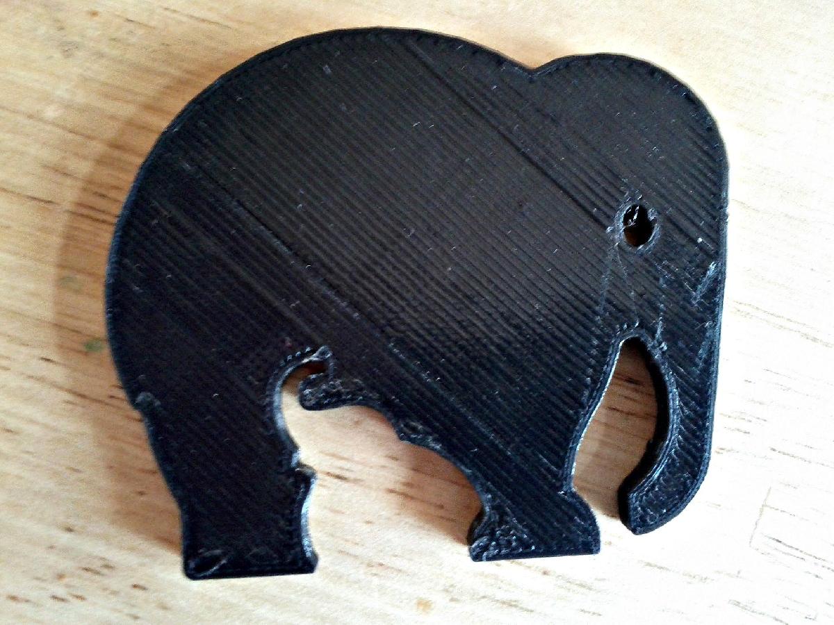 Elefante Mãe e Criança