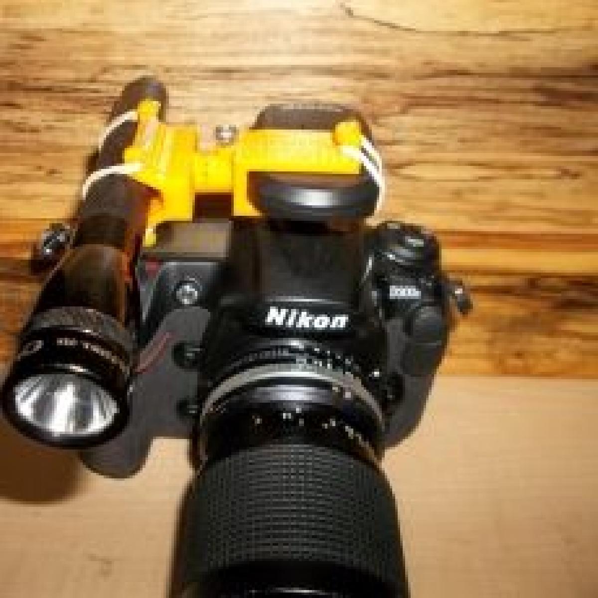 Suporte para lanterna para um flash sem fio mais novo