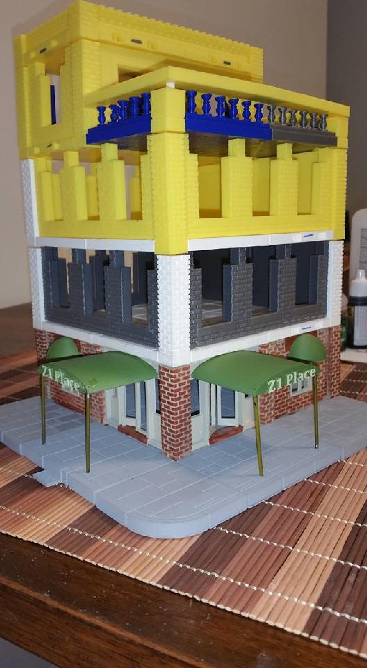 Marquise de Porta para Edificios Z1 Designs