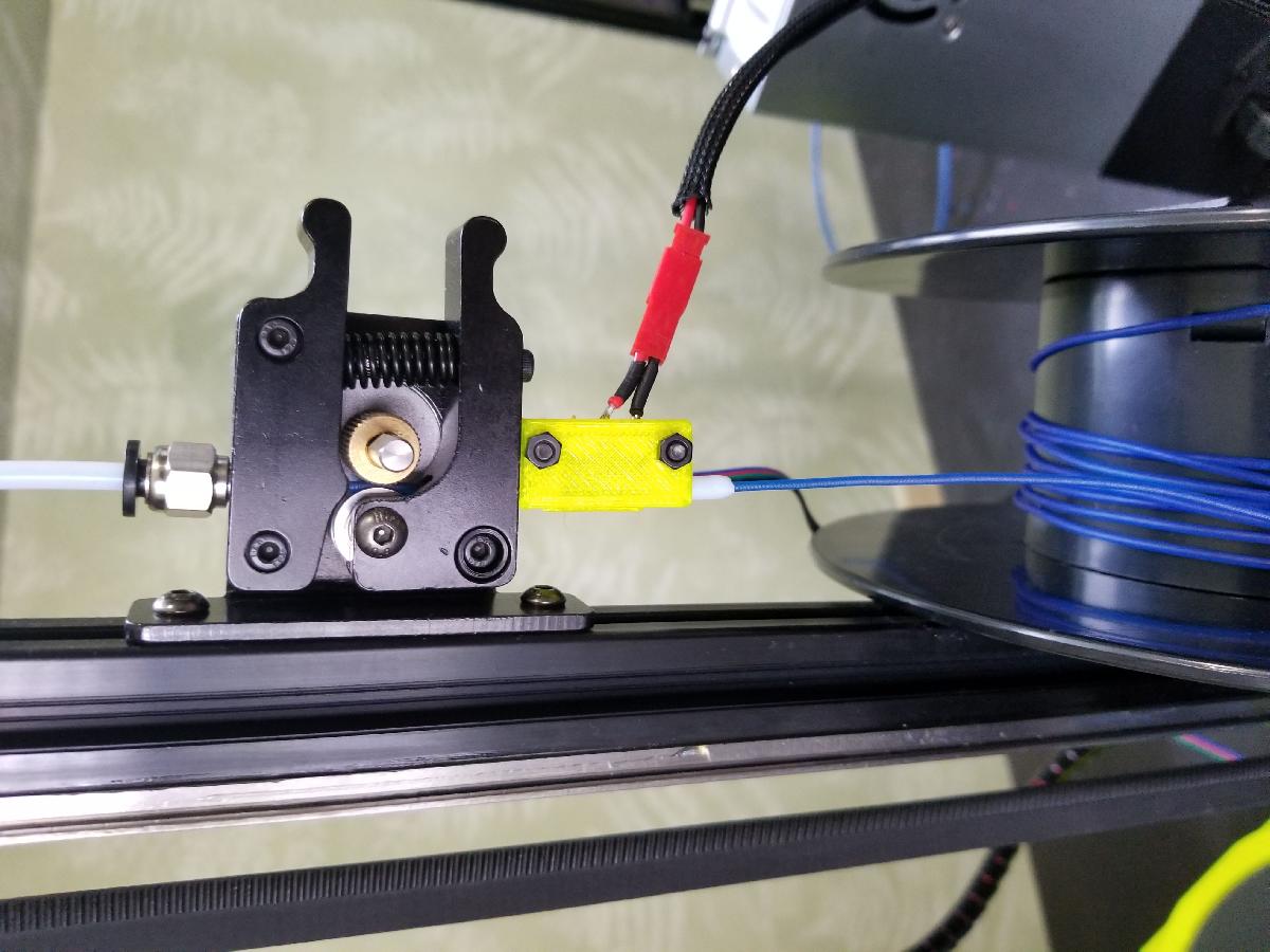 Sensor de Fio Fino e Pequeno para Fim de Filamento