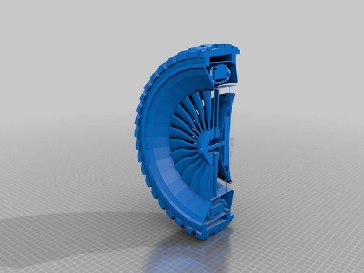 Turbina Ionica de Efeito Hall Hibrido / Roda Eletrica