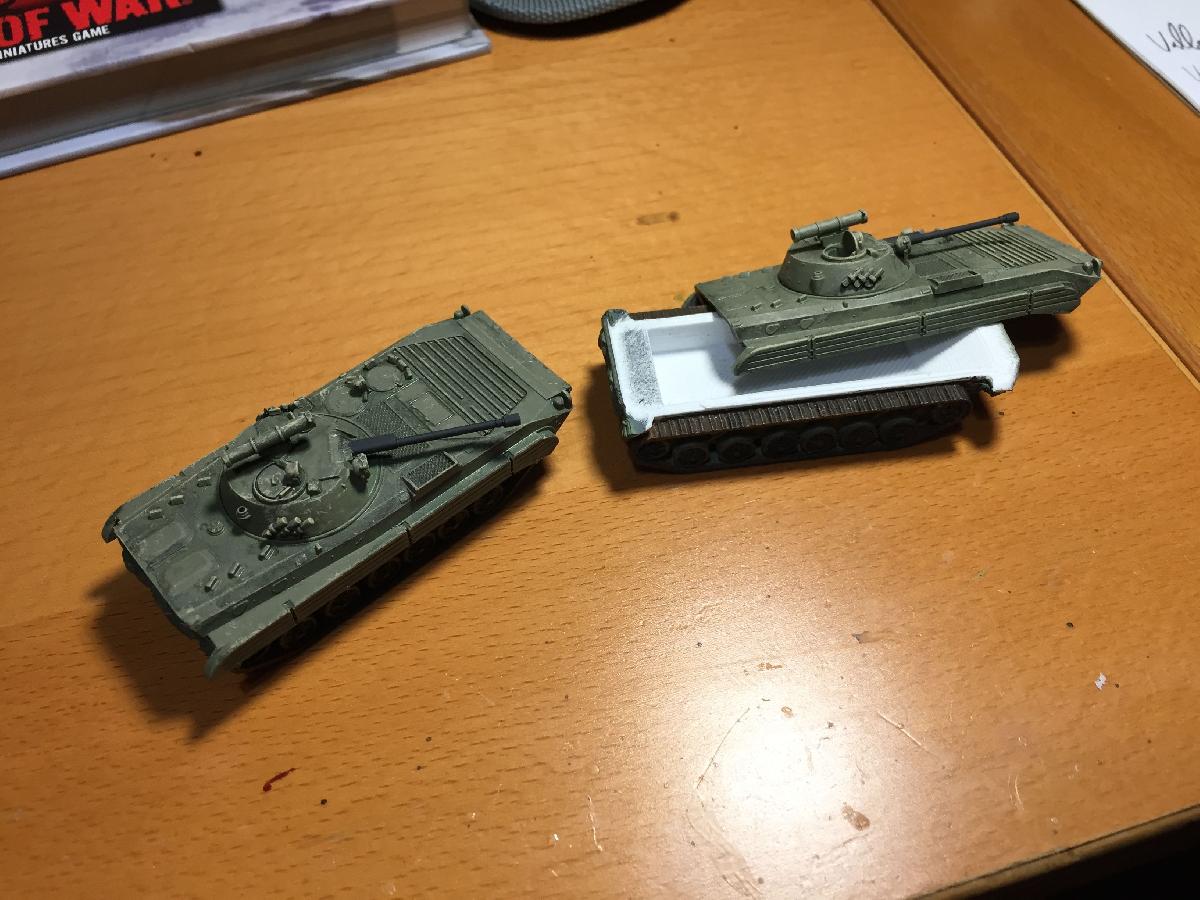 Base rastreada Snap On para Team Yankee BMP 1 e BMP 2