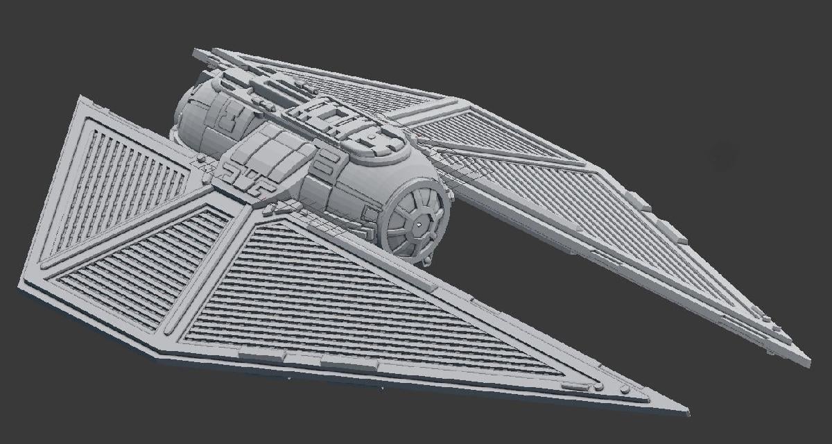 O jogo em miniatura Tie Striker