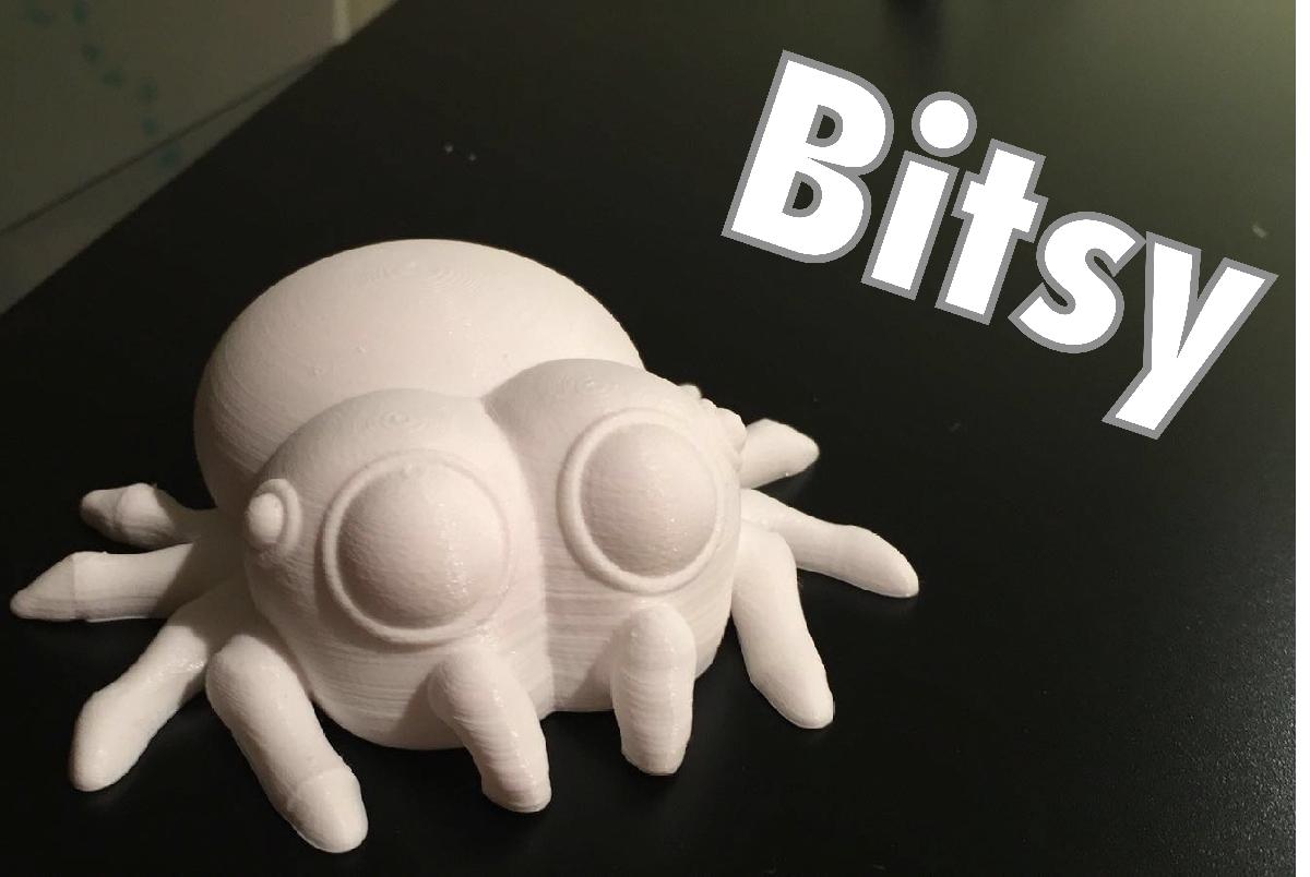 Bitsy, a aranha que um aracnofobico poderia amar