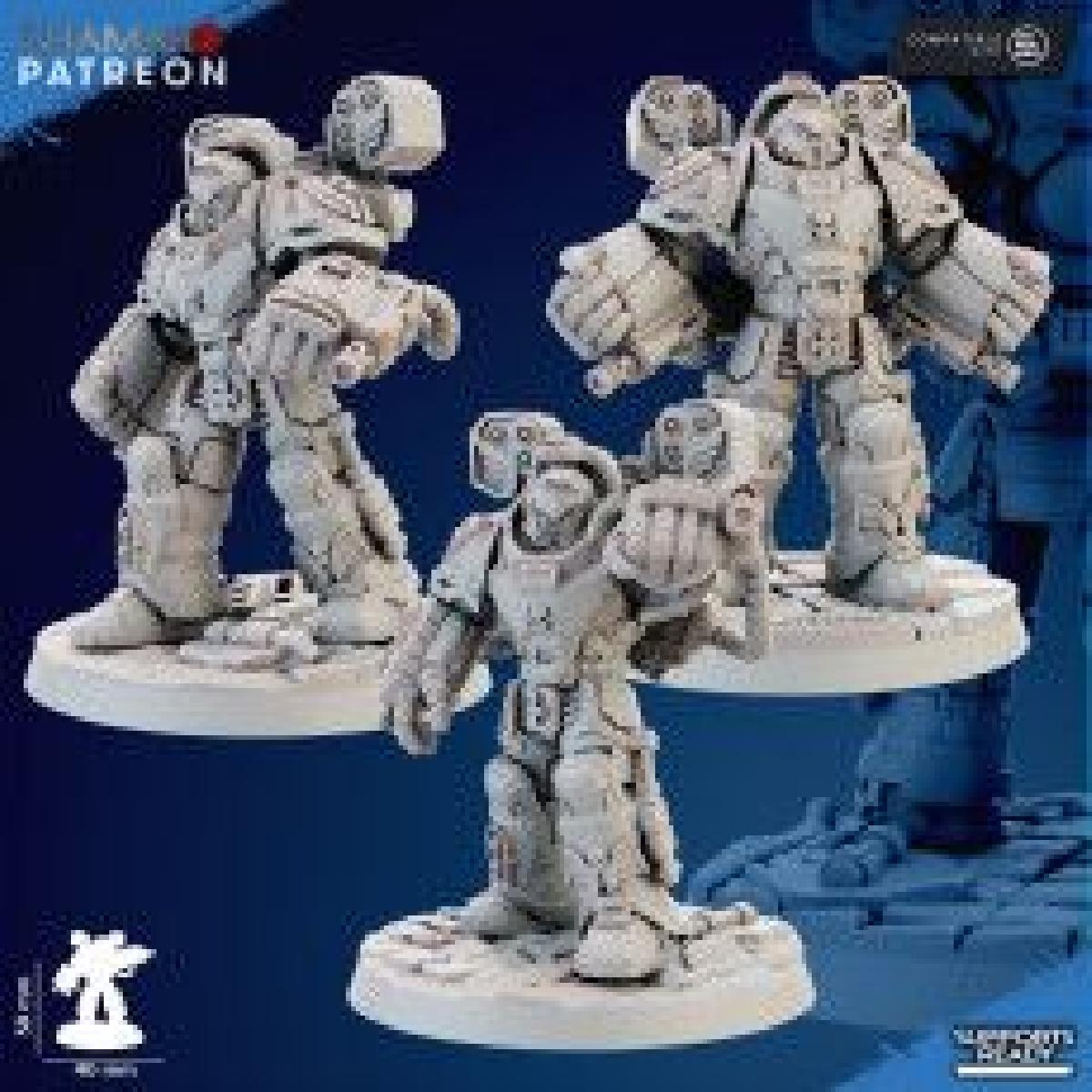 Devastador com lanca chamas de mao