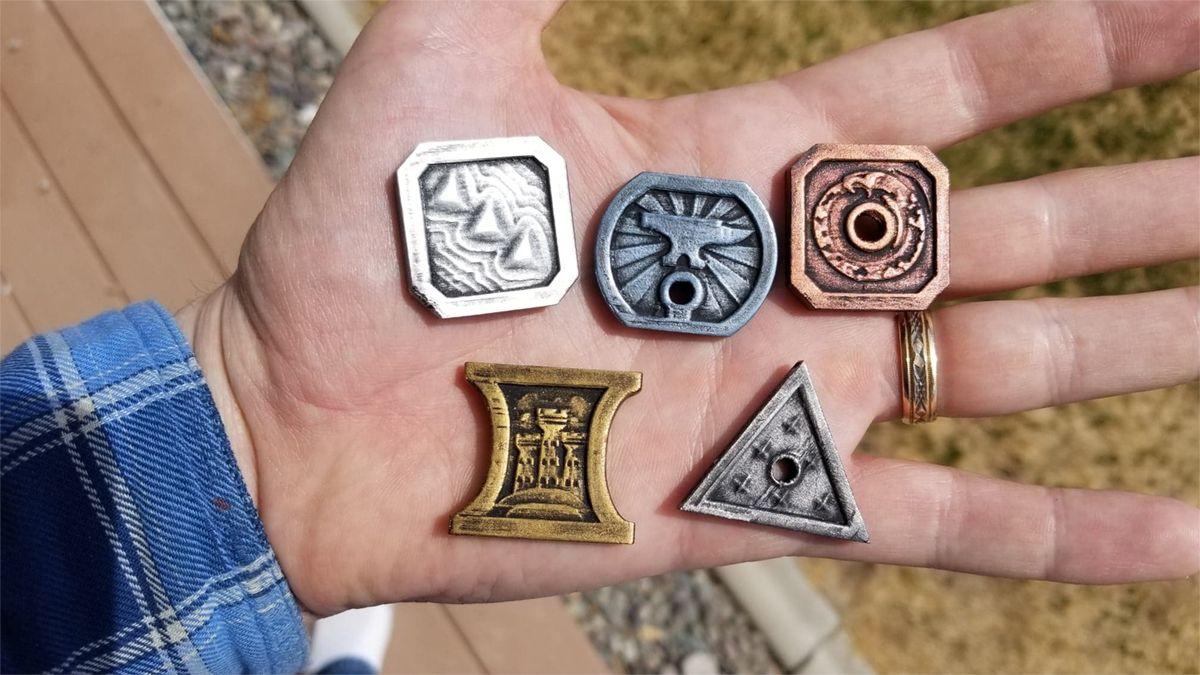 D&D Coins   Dungeons & Dragons   5E Doublesided