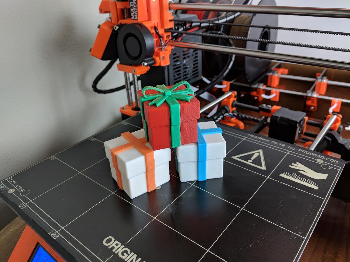 Presente de Natal (Multicolorido)