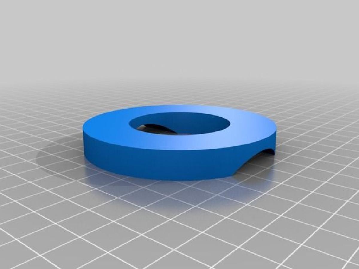 Placa com um buraco com uma deformacao para um cilindro horizontal