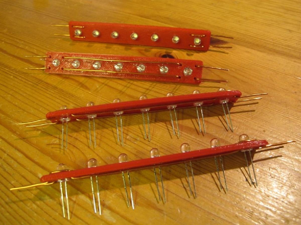 Iluminacao interna LED de 24 Volts