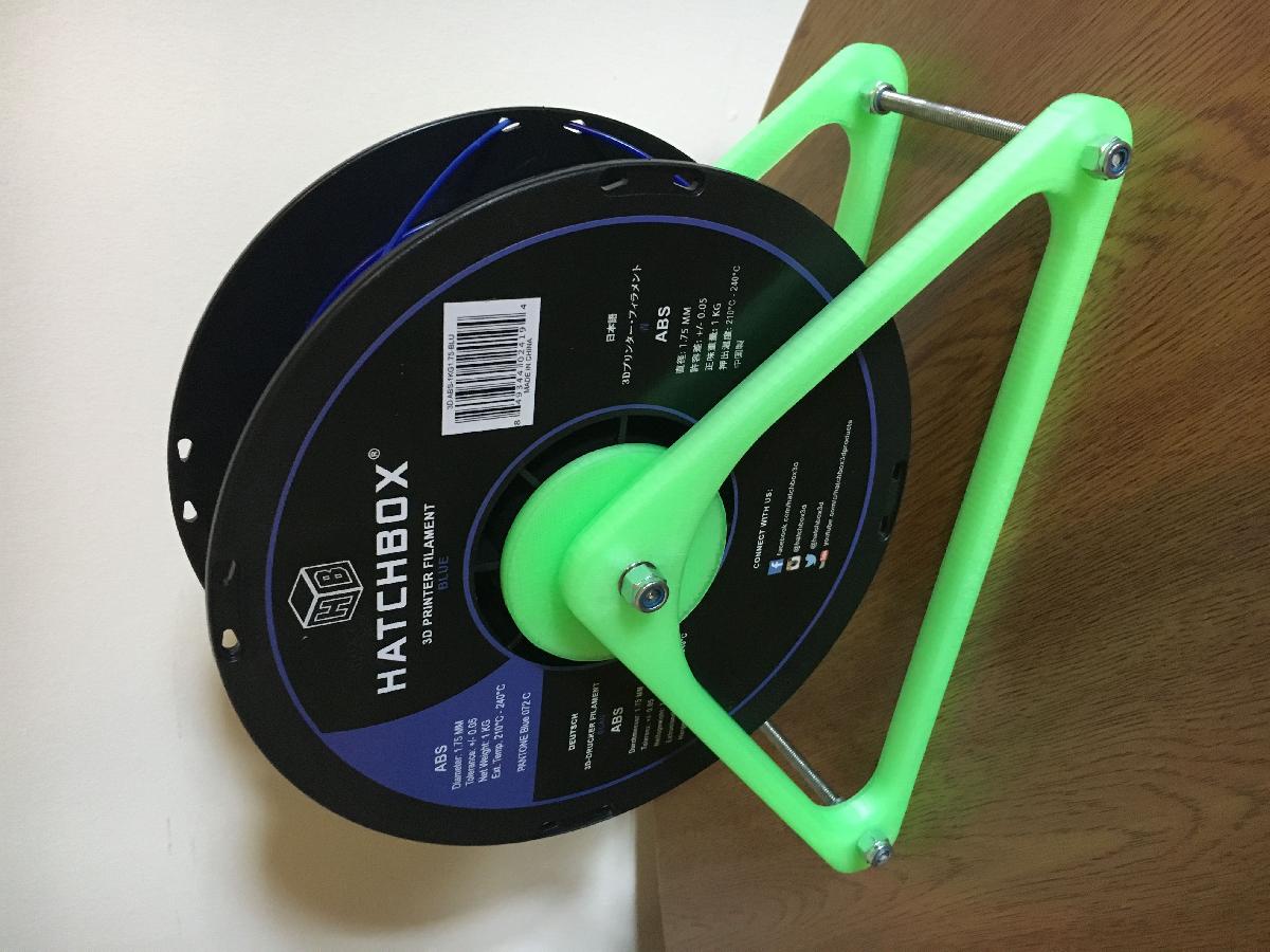 suporte para carretel de hatchbox