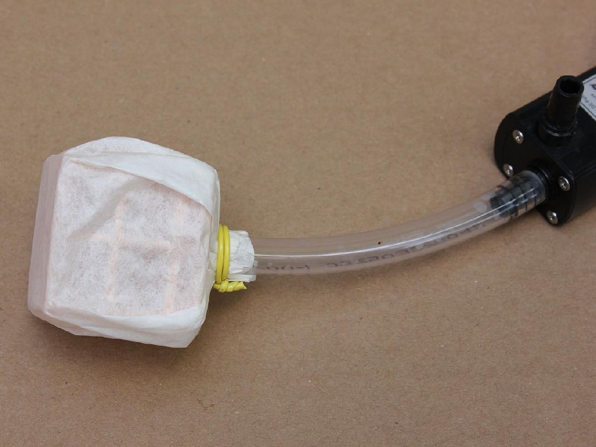 Cubo de gaiola para filtro de agua compativel com tubo transparente de 5/16 de diametro interno