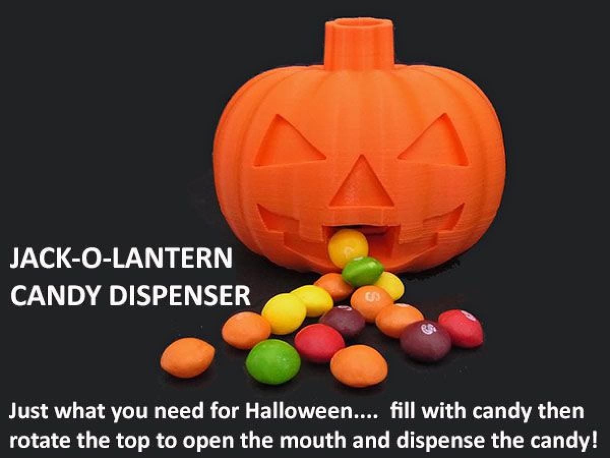 Dispensador de Doces Jack O Lantern