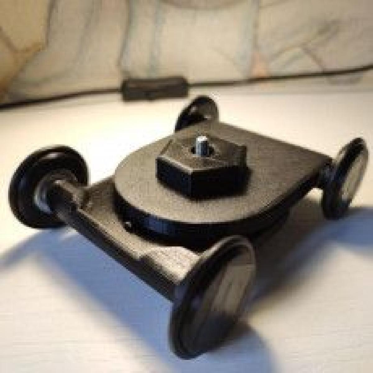 Mini dolly de camera impresso em 3D