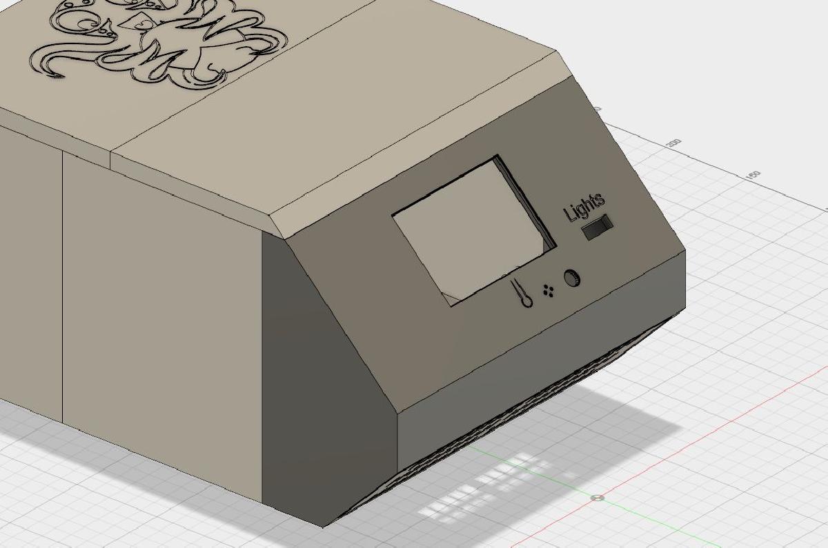 RepRap Controle Grafico Inteligente Remix