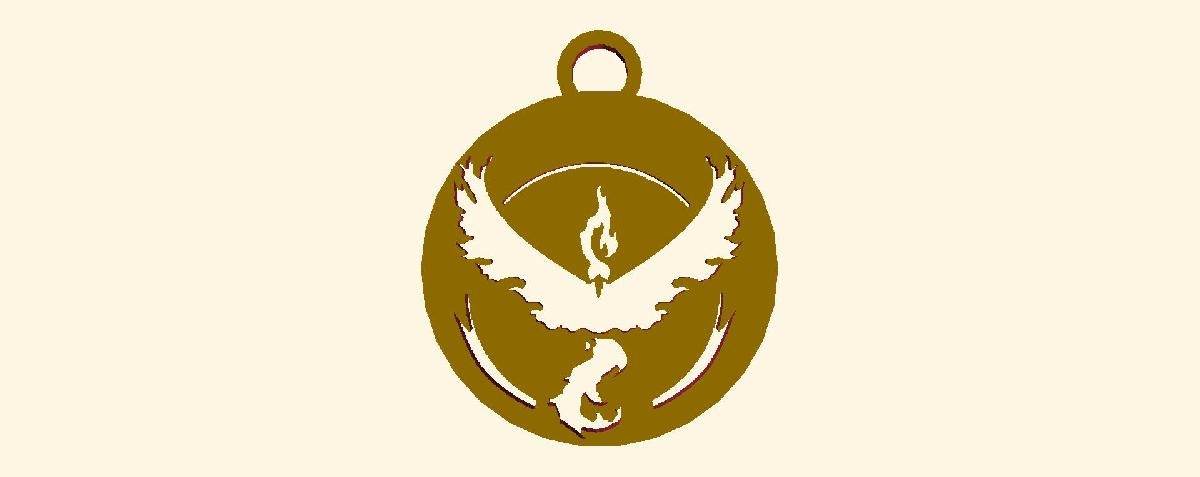 Chaveiro de Valor   Pokemon GO