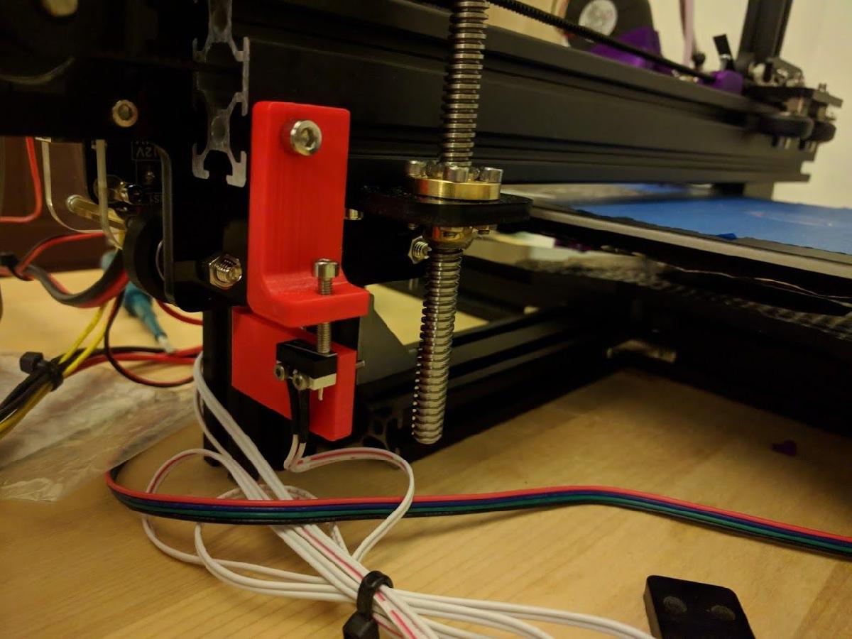 Suporte de interruptor de limite do eixo Z ajustavel para TEVO Tarantula