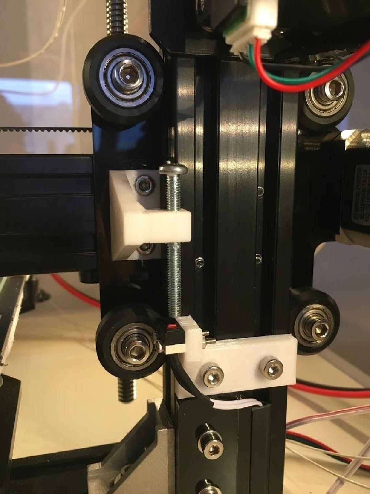 Modificacao do interruptor de limite Z ajustavel voltado para frente para Tevo Tarantula