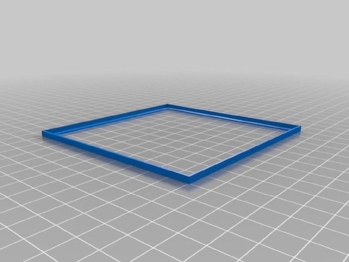 calibracao rapida xy 100 mm x 100 mm x 3 mm