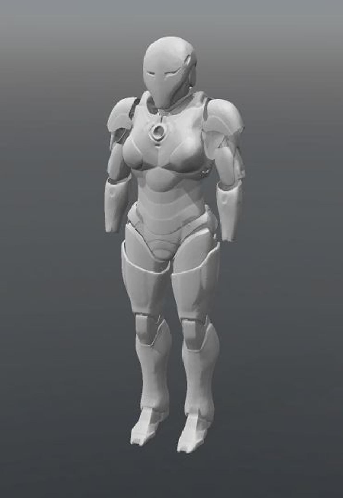 Pepper Potts Rescue Armour/ Suit (Iron Man)