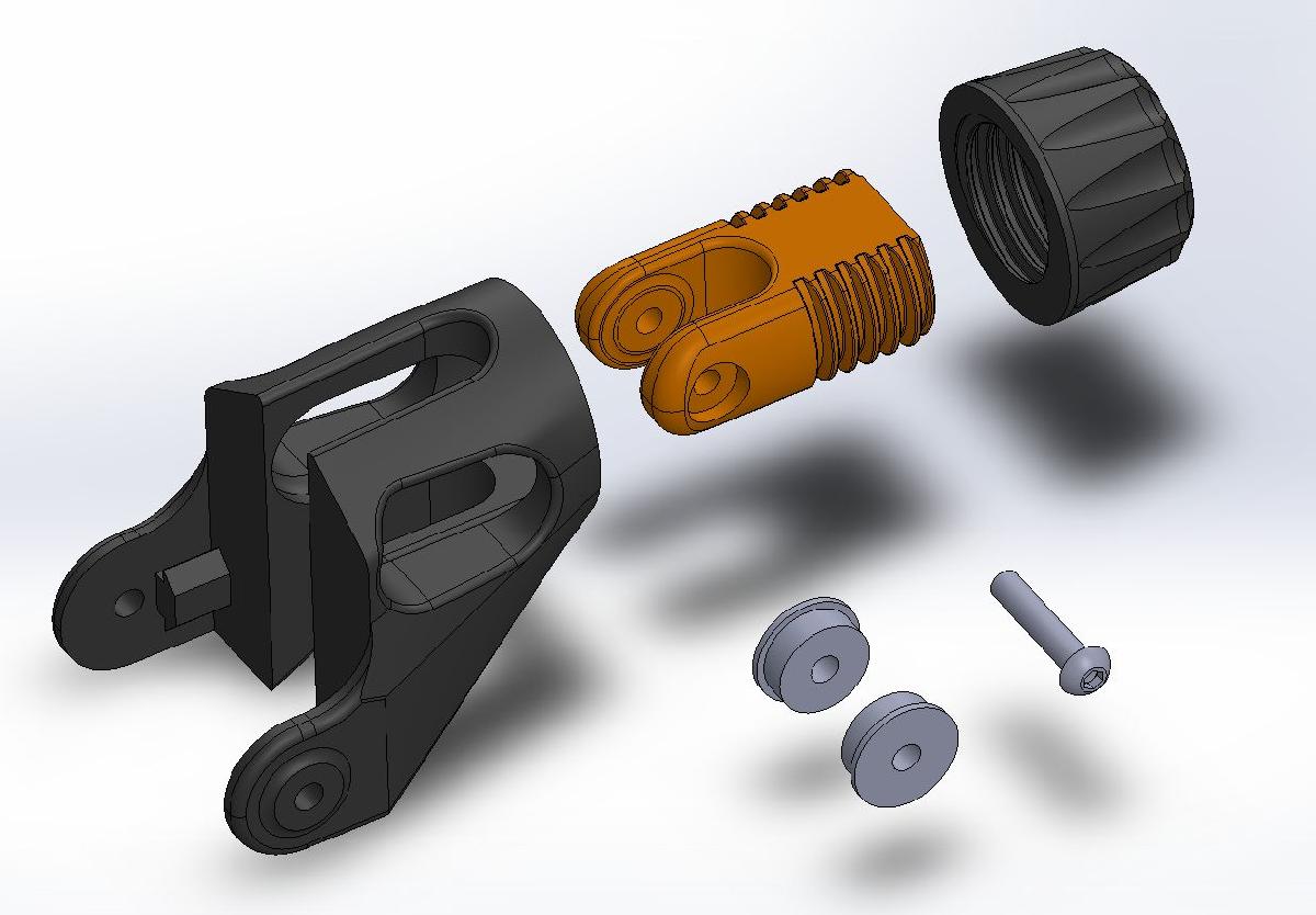 Tensionador do Eixo Y do Ender 3 Pro Mod