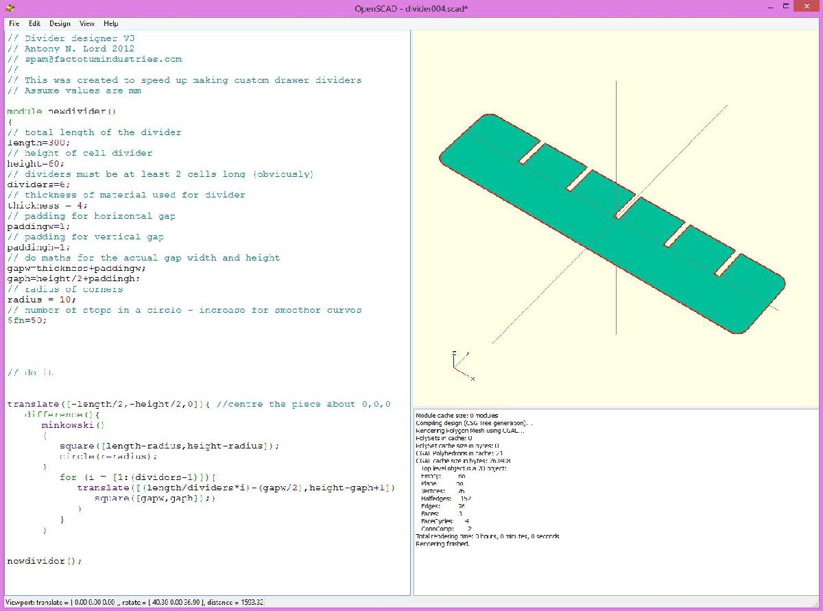Divisor de Gaveta V3.2