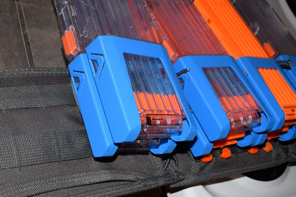 Nerf Magazine (Clip) Carrier   Molle Compatível.