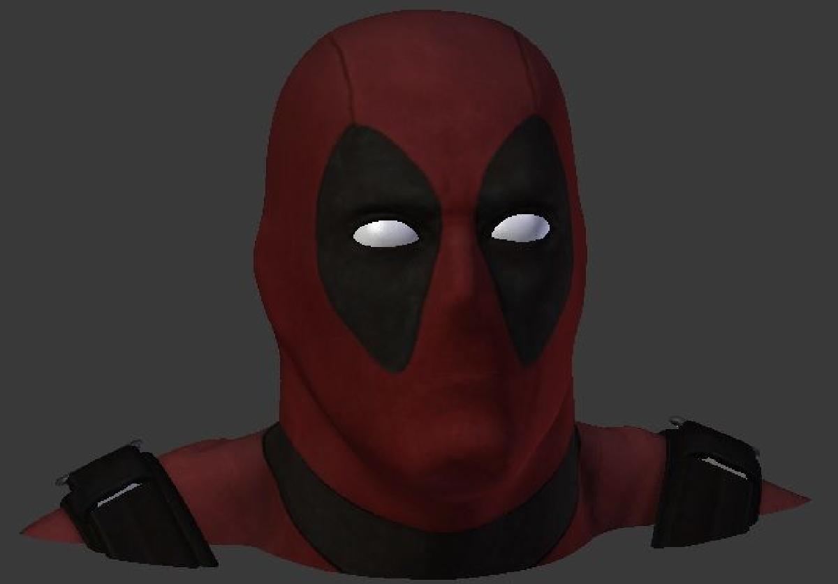 Busto do Deadpool   outra variacao
