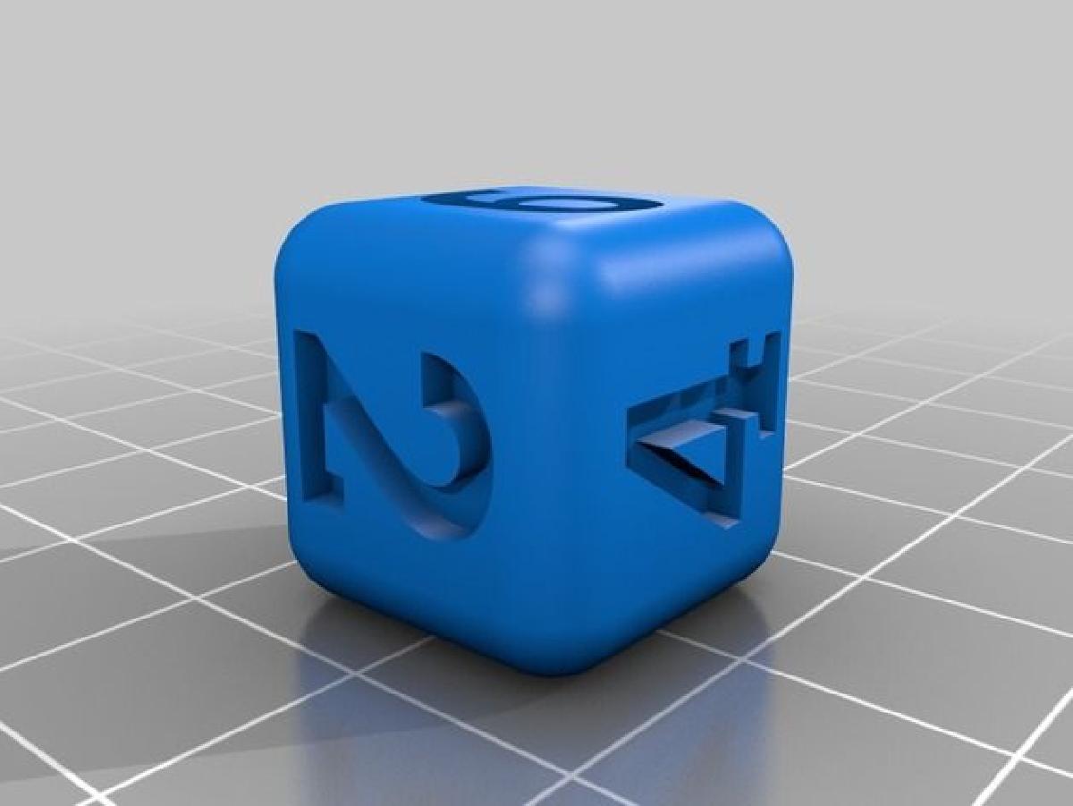 Dados de D&D Impressos em 3D