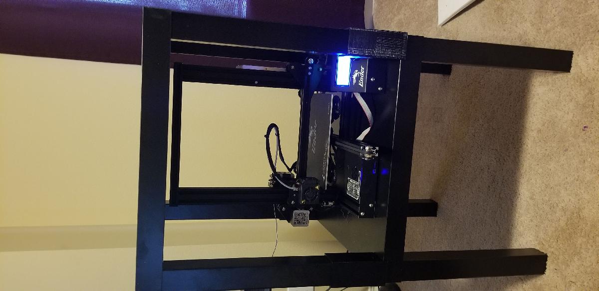 Pes/apoios Ikea Lack para a cabine Ender 3