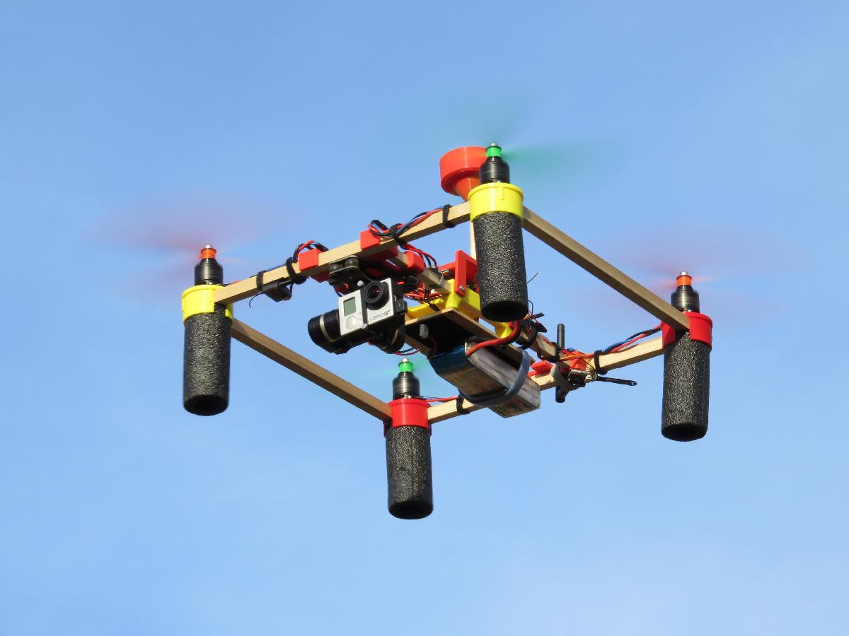 Versoes X e + do Woodie Copter