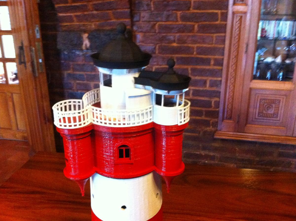 Modelo do Farol de Roter Sand