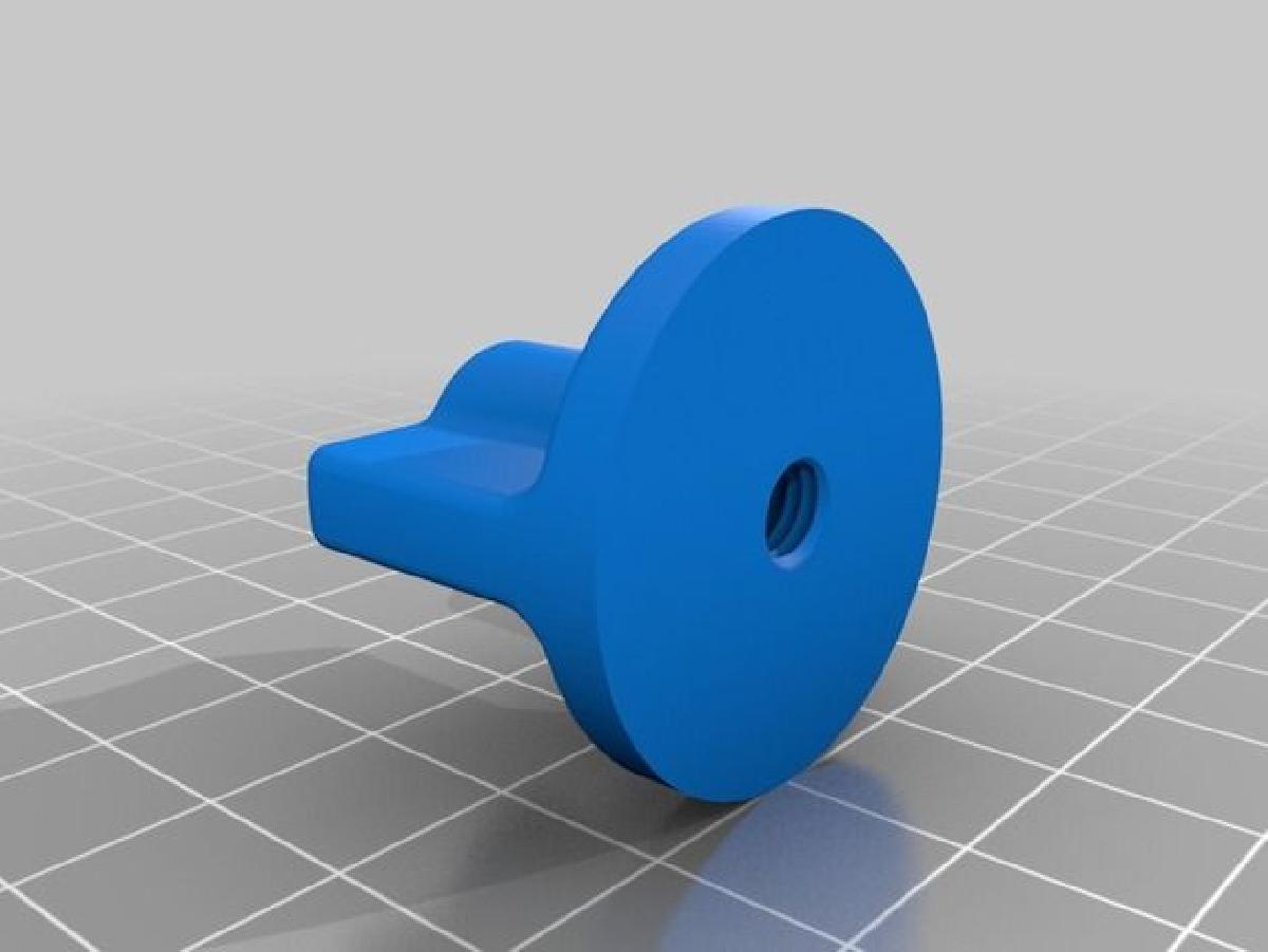 Porca borboleta   Suporte de bateria para carrinho de golfe pesado com flange 1/4 20 UNC